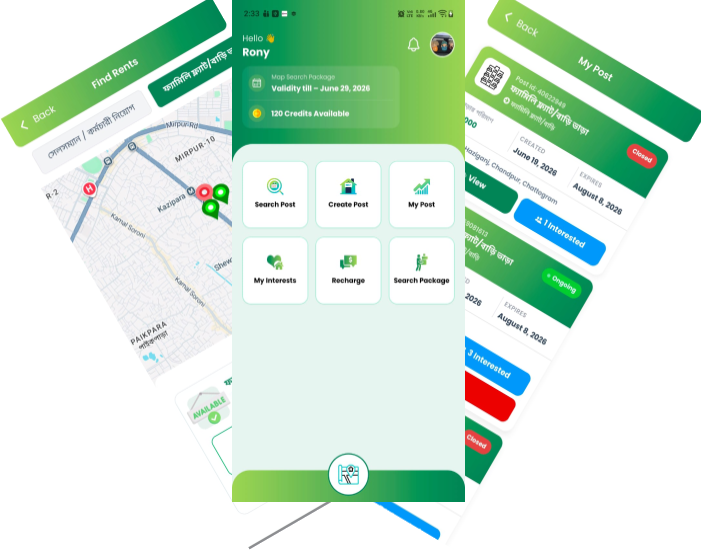 App screenshots
