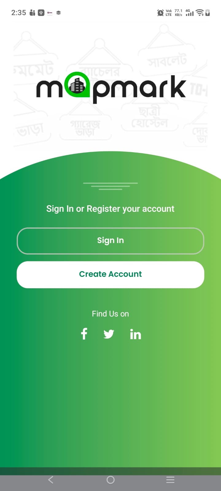 Map Mark app — ম্যাপে রেন্টাল পোস্ট দেখুন